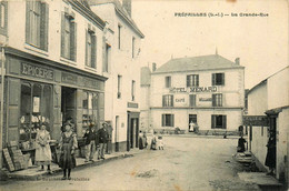 Préfailles * La Grande Rue * épicerie BOUCHETON * Hôtel Café Billard MENARD - Préfailles