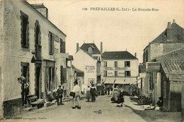 Préfailles * La Grande Rue * Hôtel Café Billard MENARD * Pâtisserie * Cordonnier - Préfailles