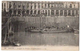 DIEPPE - Le Quai Des Pécheurs Et La Poissonnerie - - Pêche