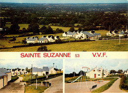 Ste Suzanne * Souvenir Du VVF * CP 3 Vues - Sainte Suzanne