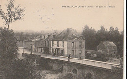 MONTFAUCON. - Le Pont Sur La Moine. Cliché RARE - Montfaucon