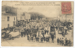 33  LA MAISON LILLET RECEVANT UN CONVOI DE SAUTERNES DE LA RECOLTE 1903 ( PETIT PLI EN HAUT A DROITE ) - Bordeaux