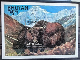 BOUTHAN Yak, Bovin,  Mammiferes, Yvert BF 99 ** MNH (Yak (Bos Grunniens) - Otros & Sin Clasificación