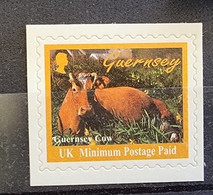 GUERNESEY Vaches, Boeufs Mammiferes, 1 Valeur Autocollant Emis En 1998 ** MNH - Sonstige & Ohne Zuordnung