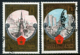 SOVIET UNION 1979 Olympic Games, Moscow 1980 XIII Used.  Michel 4927-28 - Gebraucht