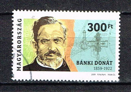 Ungarn - Hungary 2009 -  " Donat Banki , Erfinder Des Vergasers "  Mi. 5357 Used / Gestempelt / Oblitére - Usado