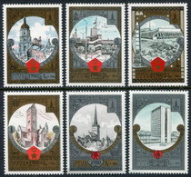 SOVIET UNION 1979 Olympic Games, Moscow 1980 XVI MNH / **.  Michel 4949-54 - Unused Stamps