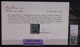 ITALIAN COLONIES-TRIPOLI DI BARBERIA - NICE MNH CERTIFIED STAMP (DIENA) - Other & Unclassified
