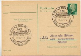 LOKOMOTIVE Kamenz 1971 Auf DDR P 75  Postkarte - Postcards - Used
