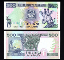 TANZANIA  P-30  500 SHILINGI  ND (1997)  -AC-  UNC  NEUF  SIN CIRCULAR - Tanzanie