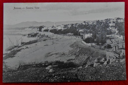 Old Postcard Assuan General Vieuw - Asuán