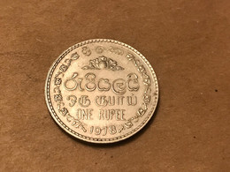 Münze Münzen Umlaufmünze Sri Lanka 1 Rupie 1978 - Sri Lanka