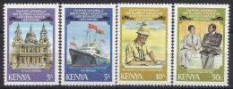 ⭐ Kenya  - Ships The Royal Wedding Of Prince Charles And Lady Diana - Royal Family ** - 1981 ⭐ - Case Reali