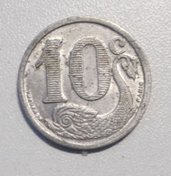 Monnaie De Nécessité - Société Du Commerce La Rochelle - 10 Centimes - 1922 - Monétaires / De Nécessité