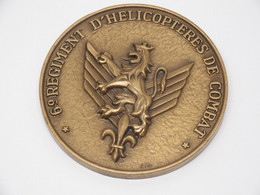 *BELLE MEDAILLE BRONZE 6e REGIMENT D'HELICOPTERES De COMBAT FIA COLLECTION   E - Sonstige & Ohne Zuordnung