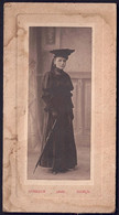 +++ Photo Sur Carton - Phot. Rosbach à NAMUR - Femme - Jeune Fille - Chapeau - Mode  // - Ancianas (antes De 1900)