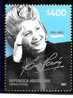 #75131 ARGENTINE,ARGENTINA 2022 POLITICAL CELEBRITY EVA PERON "EVITA" MNH                             MNH - Unused Stamps