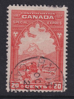 Canada, Scott E3, Used - Express