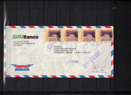 Ecuador Interesting Airmail Registered Letter - Ecuador