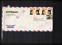 Ecuador Interesting Airmail Registered Letter - Equateur