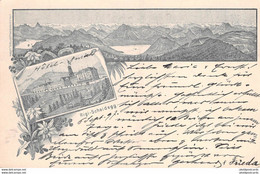 CPA  Suisse,  Panorama Von RIGI SCHEIDEGG, Hotel, 1897 - SZ Schwyz