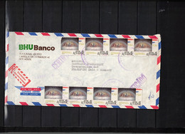 Ecuador Interesting Airmail Registered Letter - Equateur
