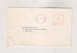 IRELAND BAILE ATHA CLIATH  1963  Cover To Germany Meter Stamp - Lettres & Documents