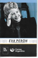 #75135 ARGENTINE,ARGENTINA 2022 POLITICAL CELEBRITY EVA PERON "EVITA" BROCHURE - Unused Stamps