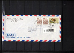 Taiwan Interesting Airmail Registered Letter - Covers & Documents