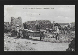 29 Ploudalmézeau La Machine à Battre édit. FT Ancre N° 40 Agriculture Battage Moisson Chevaux Au Travail - Ploudalmézeau