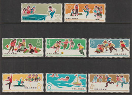 China 1965 Children Games MNH(Toned!!! Please See Scan) - Ongebruikt