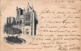 CPA - 10 - TROYES - Cathédrale Vue Prise De L'Evêché - Carte Précurseur - Dos Non Divisé - - Troyes