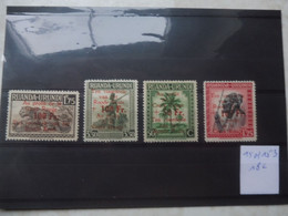 Ruanda Urundi 150/153 Roode Kruis Croix Rouge Mnh Neuf ** Perfect Parfait - Nuevos