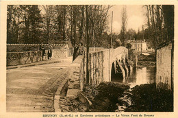 Brunoy * Route Et Le Vieux Pont De Boussy - Brunoy