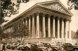 Paris * 8ème * Place Et église De La Madeleine * Automobile Voiture Ancienne Citroën - Distretto: 08