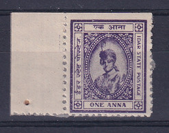 India - Idar: 1944   Maharaja Himmat Singh   SG4    1a    MNH - Idar