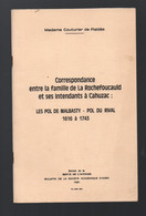 Cahuzac (32 Gers) Correspondance Entre La Famille La Rochefoucauld Et Ses Intendants à Cahuzac (M4574) - Midi-Pyrénées