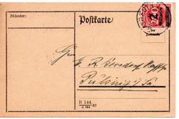 54658 - Deutsches Reich - 1923 - 2MioM/200M EF A Kte BAYREUTH -> Pulsnitz - Storia Postale