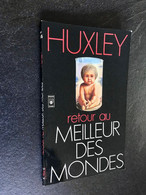 PRESSES POCKET S.F. N° 1645  Retour Au MEILLEUR DES MONDES  Aldous HUXLEY 1978 - Presses Pocket