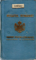 Romania, 1940, Vintage Expired Passport (Kingdom Period) Issued In Sofia, WWII - Full Of Visas & Stamps: Bulgaria - Documenti Storici