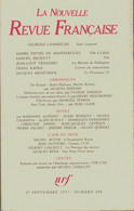 La Nouvelle Revue Française N°296 De Collectif (1977) - Unclassified