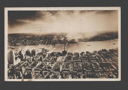 New York - East View From The Empire State Bldg - Photograph - 1948 - Purchased At Top - Empire State Building