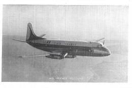 CPA VISCOUNT AIR FRANCE - 1946-....: Era Moderna