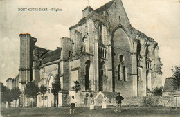 Mont Notre Dame * La Place De L'église En Ruines - Sonstige & Ohne Zuordnung