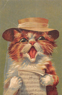 CPA ILLUSTRATEUR REPRESENTANT UN CHAT DANS LE GOUT D'ARTUR THIELE N°10 - Thiele, Arthur