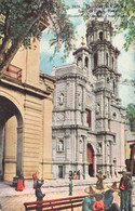 CPA MEXIQUE FACADE OF THE CATHEDRAL SAN LUIS POTOSI MEXICO - Mexique