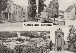 D-17268 Templin - Alte Ansichten - Krankenhaus - Berliner Tor - Nice Stamp - Templin