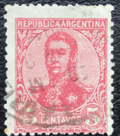 Republica Argentina - Argentinië - C11/35 - (°)used - 1908 - Michel 126 - José De San Martin - Gebruikt