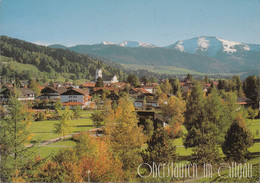 D-87534 Oberstaufen - Allgäu - Ortsansicht - Kirche - Mit Rindalphorn - Nice Stamp - Oberstaufen