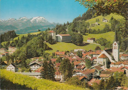 D-87534 Oberstaufen - Im Allgäu - Ortsansicht - Kirche - Church - Oberstaufen